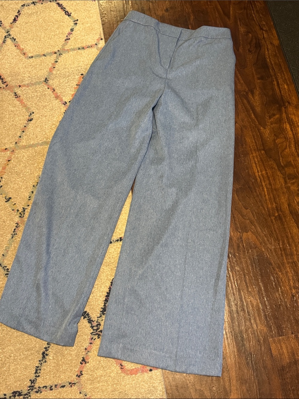 BCBG Wide-Leg Dress Pants in Blue sz 10